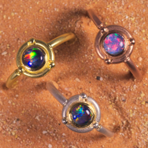 Nathanringe in Gelbgold, Rotgold und Silber Nathanringe in Gelbgold, Rotgold und Silber