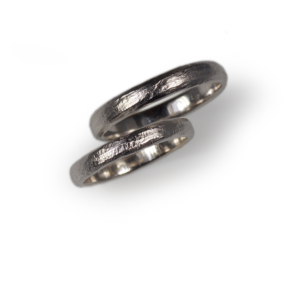 Trauringe Weissgold 750/- gefräst Trauringe Weissgold 750/- gefräst